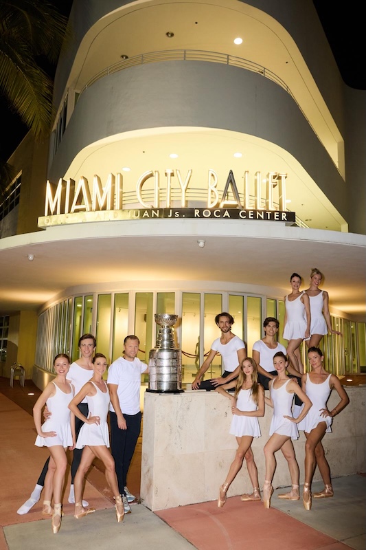 6. Stanley Cup in Miami City Ballet